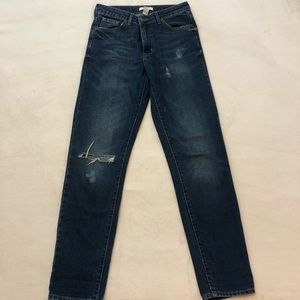 Forever 21 Dark Wash Skinny Jeans
